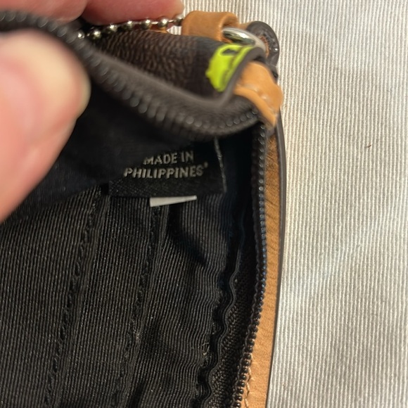 Coach Wristlet in Dot Print over Signature Canvas - Picture 11 of 16